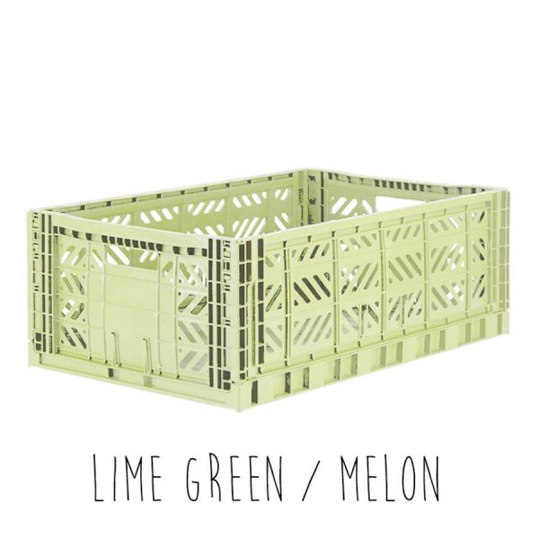 Storage . Folding Crate - Maxi / Various Colours - Melon
